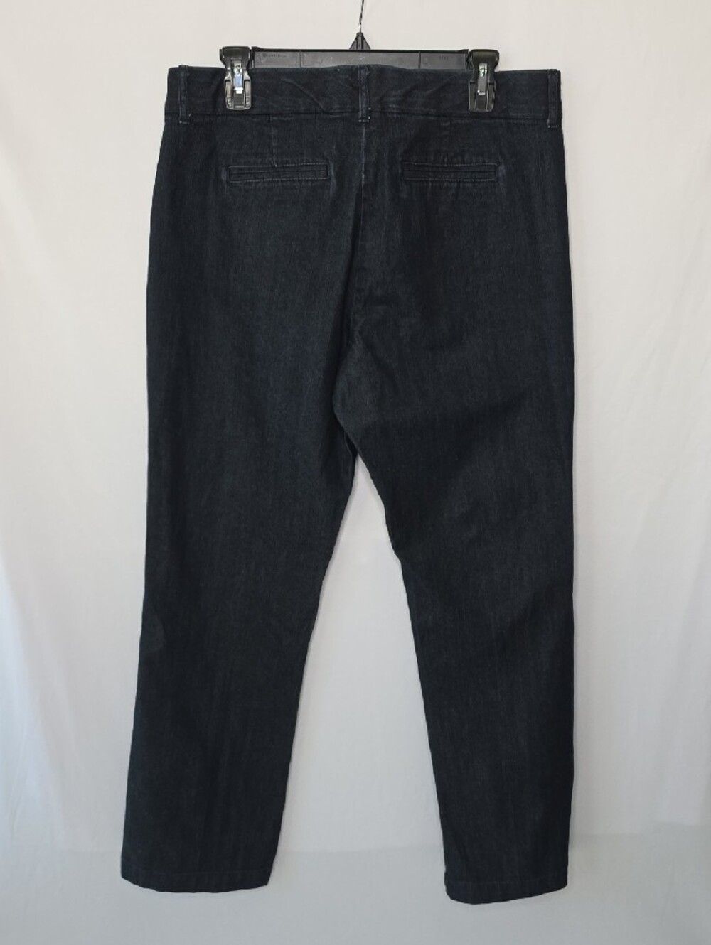 JM Collection Dark Indigo Straight-Leg Jeans - Picture 3 of 11
